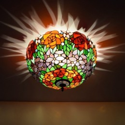 Plafonnier de style Tiffany...