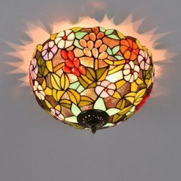 Plafonnier de style Tiffany...