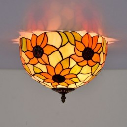 Plafonnier de style Tiffany...