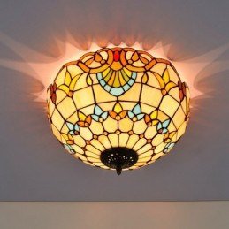 Plafonnier de style Tiffany...