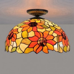Plafonnier de style Tiffany...