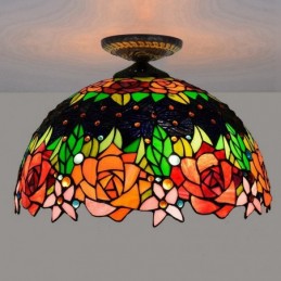 Plafonnier de style Tiffany...