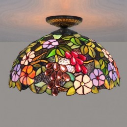 Plafonnier de style Tiffany...