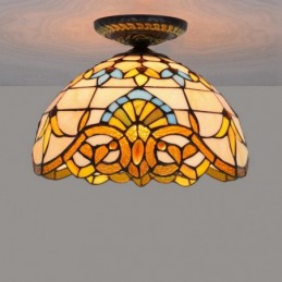 Plafonnier de style Tiffany...