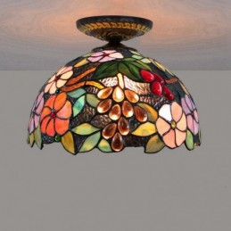 Plafonnier de style Tiffany...