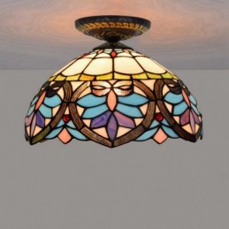 Plafonnier de style Tiffany...