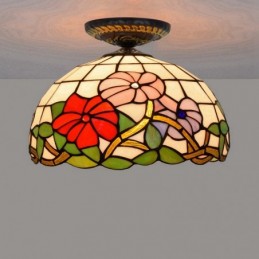 Plafonnier de style Tiffany...