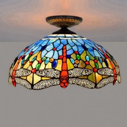 Plafonnier de style Tiffany...