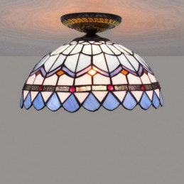 Plafonnier de style Tiffany...