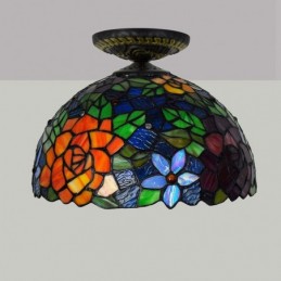 Plafonnier de style Tiffany...