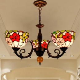 Lustre de style Tiffany en...