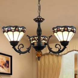 Lustre de style Tiffany en...