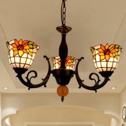 Lustre de style Tiffany en...