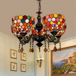 Lustre de style Tiffany en...