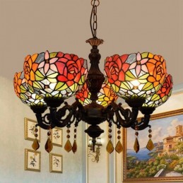 Lustre de style Tiffany en...
