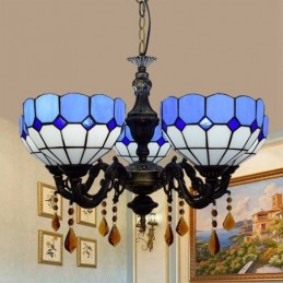 Lustre de style Tiffany en...