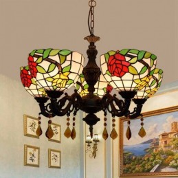 Lustre de style Tiffany en...