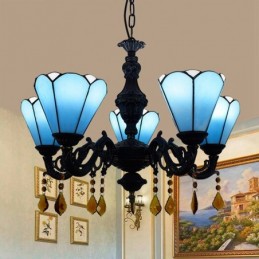 Lustre de style Tiffany en...