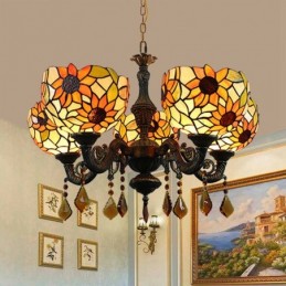 Lustre de style Tiffany en...