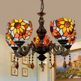 Lustre de style Tiffany en...