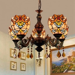 Lustre de style Tiffany en...