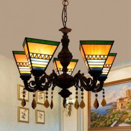 Lustre de style Tiffany en...