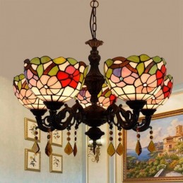 Lustre de style Tiffany en...