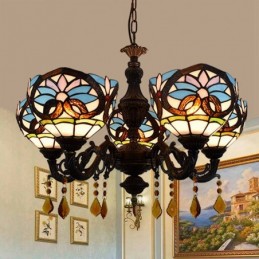Lustre de style Tiffany en...
