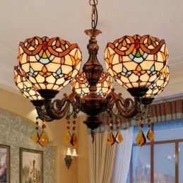 Lustre de style Tiffany en...