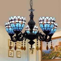 Lustre de style Tiffany en...