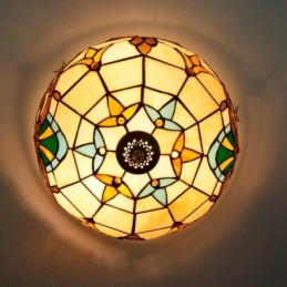 Plafonnier de style Tiffany...