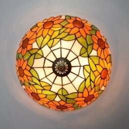 Plafonnier de style Tiffany...