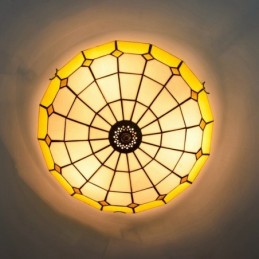 Plafonnier de style Tiffany...
