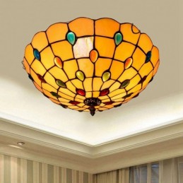 Plafonnier de style Tiffany...