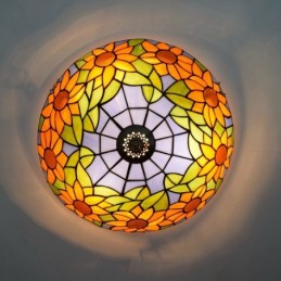 Plafonnier de style Tiffany...