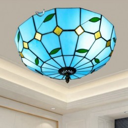 Plafonnier de style Tiffany...
