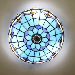 Plafonnier de style Tiffany...