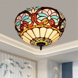 Plafonnier de style Tiffany...