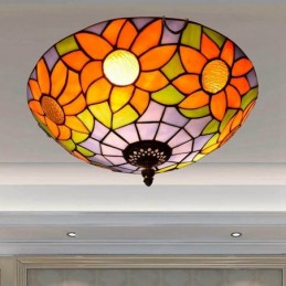 Plafonnier de style Tiffany...