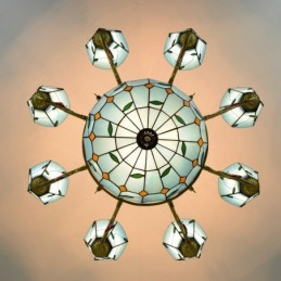 Plafonnier de style Tiffany...