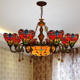 Lustre de style Tiffany en...