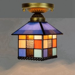 Plafonnier de style Tiffany...
