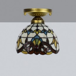 Plafonnier de style Tiffany...
