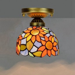 Plafonnier de style Tiffany...