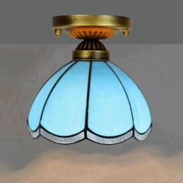 Plafonnier de style Tiffany...