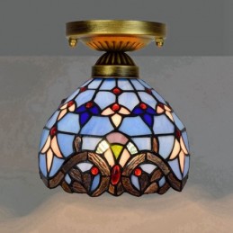 Plafonnier de style Tiffany...