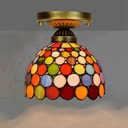 Plafonnier de style Tiffany...