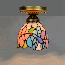 Plafonnier de style Tiffany...