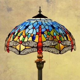 Lampadaire de style Tiffany...