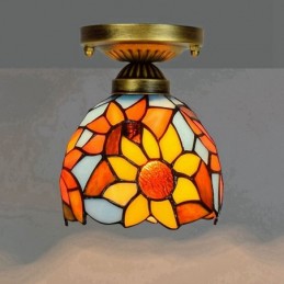 Plafonnier de style Tiffany...